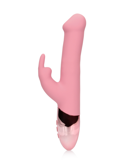 Loveline Roterende Rabbit Vibrator Pink Arabesque 22 cm