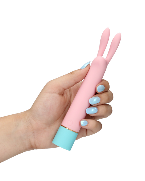 Loveline Mini Rabbit Vibrator Met USB Lader 17 cm
