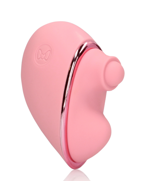 Loveline Tapping Heart Vibrator Pink Arabesque 7 cm