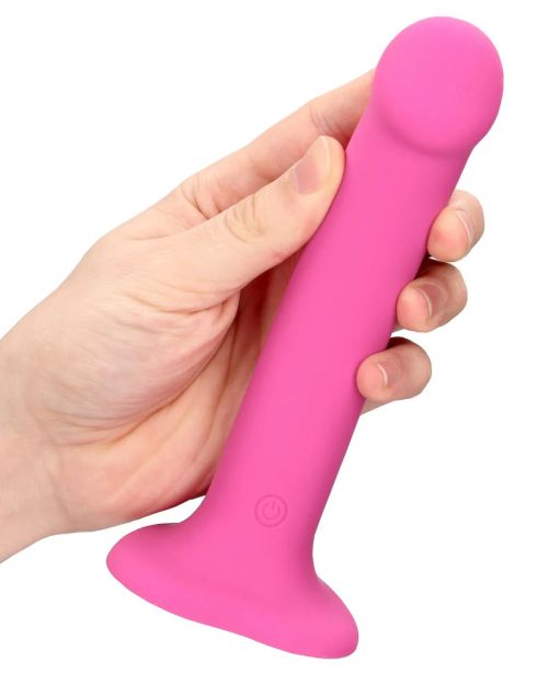 Loveline Vibrerende Dildo Powerful Pink 18 cm