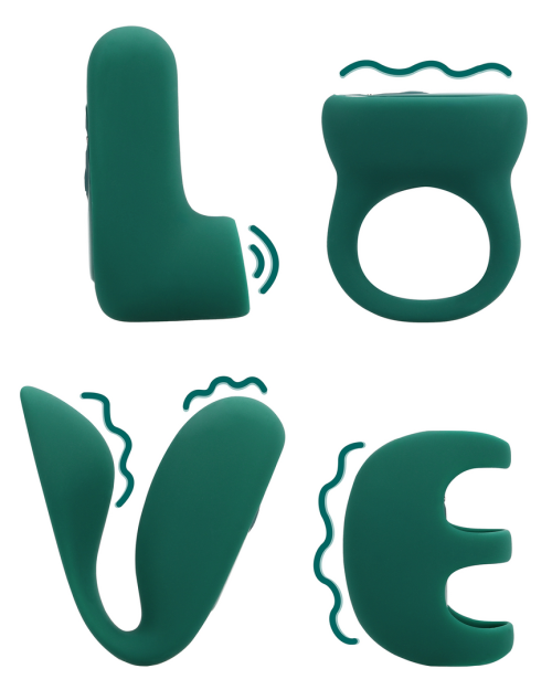 Loveline Love Sexplore Set Green Crystal