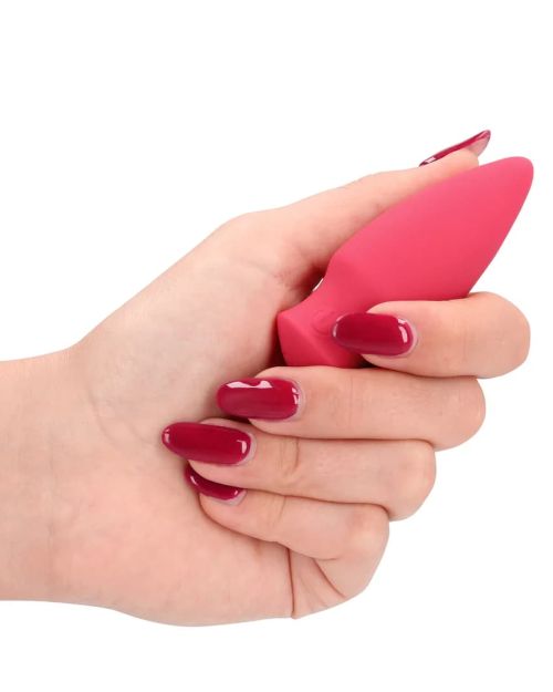 Loveline Cone Shaped Bullet Vibrator Blushing Red 7 cm