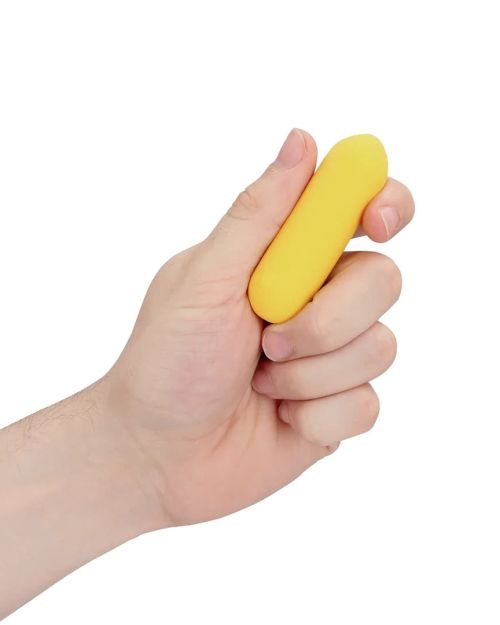 Loveline Smooth Bullet Vibrator Sunpac Yellow 7 cm