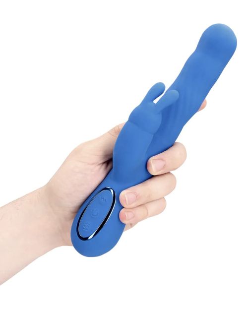 Loveline Wiggle Rabbit Vibrator Jetset Blue 24 cm
