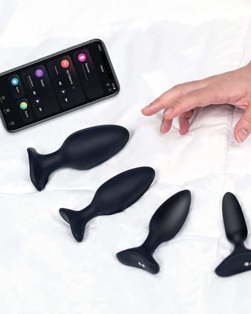 Lovense Hush 2 Vibrerende Butt Plug Met App L