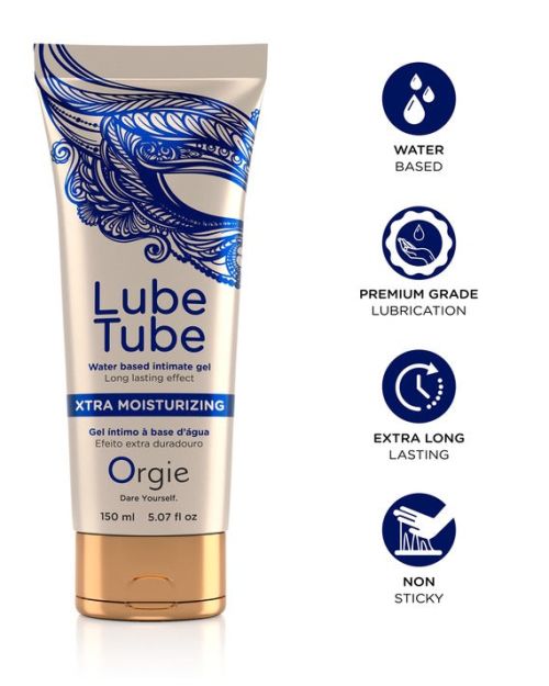 Orgie Lube Tube Xtra Hydraterend Glijmiddel 150 ml