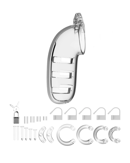 ManCage Peniskooi #6 – 14 Cm Transparant