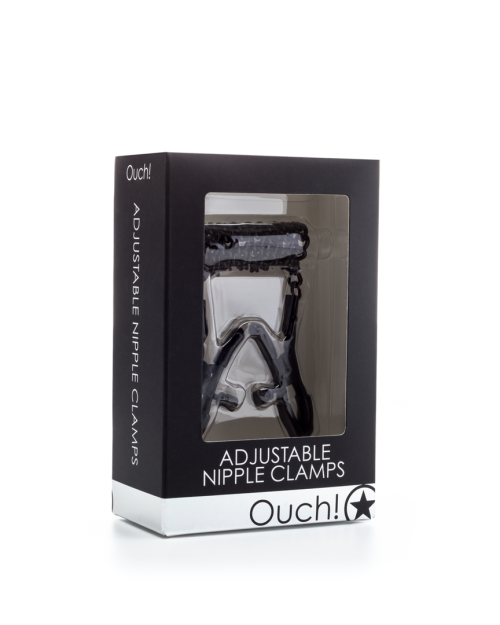 Ouch! Verstelbare Tepelklemmen Rood