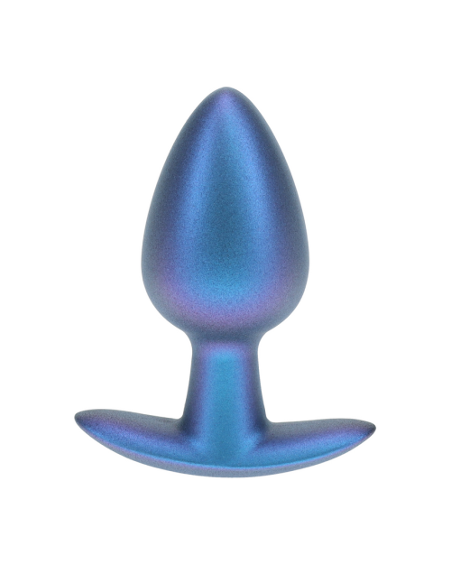Ouch! Gladde Buttplug Blauw 8 Cm