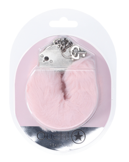 Ouch! Fluffy Handboeien Bruin