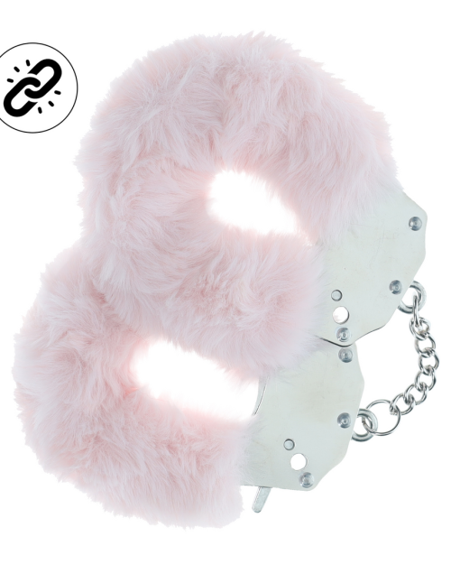 Ouch! Fluffy Handboeien Bruin