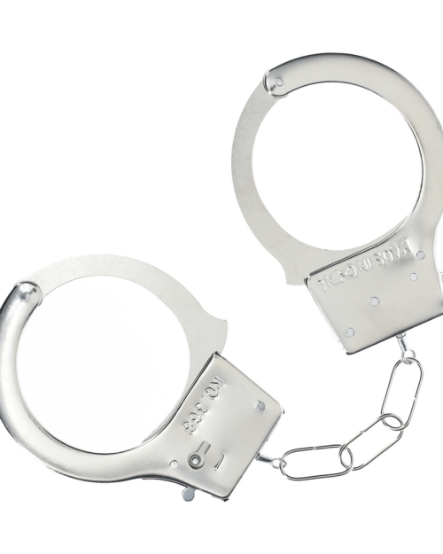 Ouch! Klassieke Handboeien Zilver