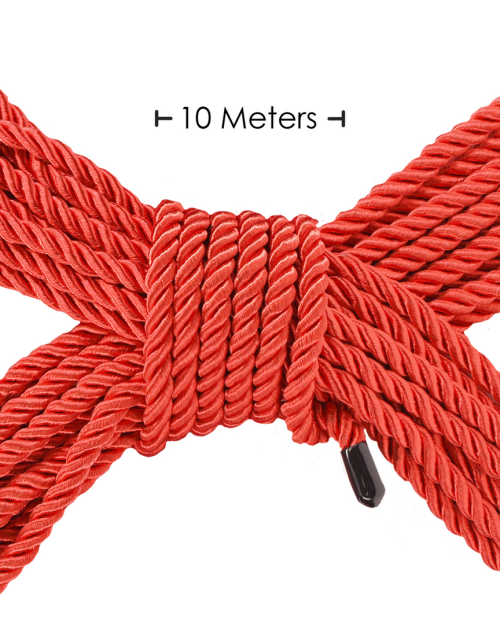Ouch! Polyester Bondage Touw 10 Meter Blauw