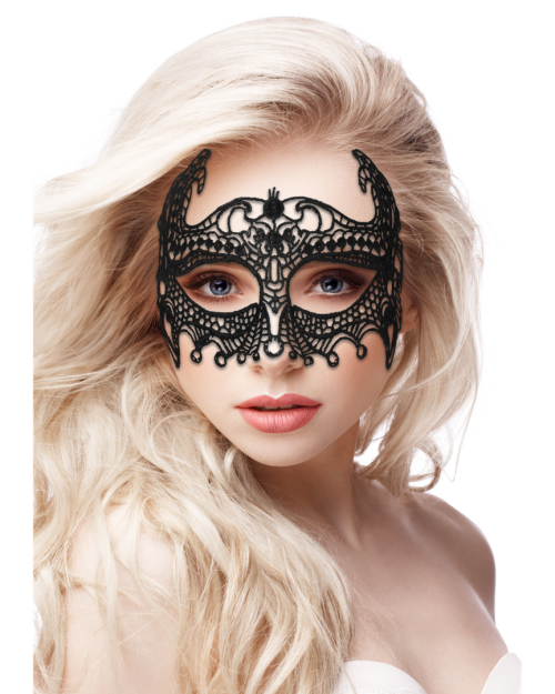 Ouch! Empress Zwart Kanten Masker