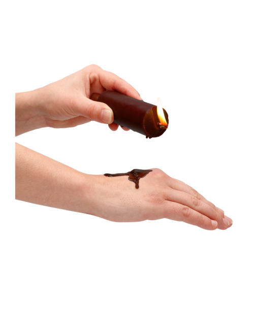 Ouch! Hot Wax Play SM Kaars Chocolade