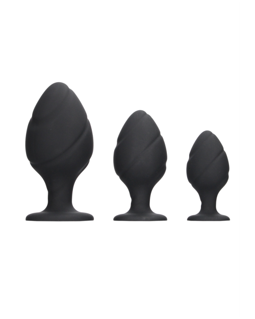 Ouch! Swirled Buttplug Set