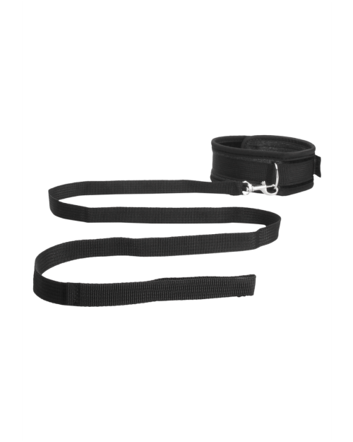 Ouch! Velvet Verstelbare Halsband Met Ketting