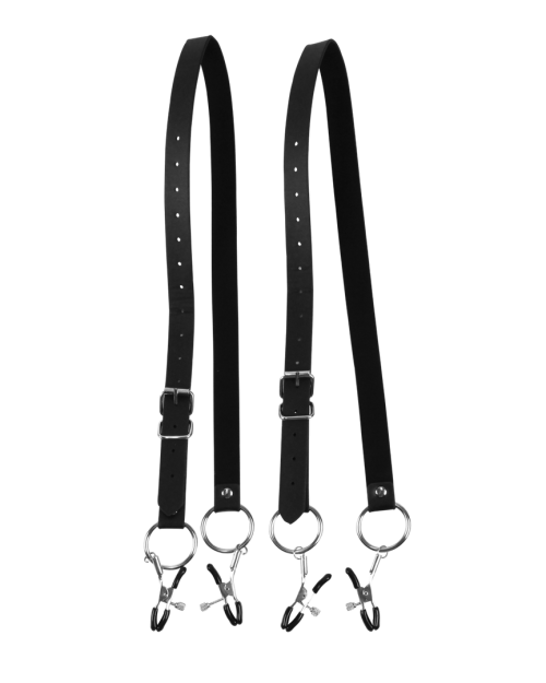 Ouch! Extreme Schaamlippen Spreider Met Klemmen