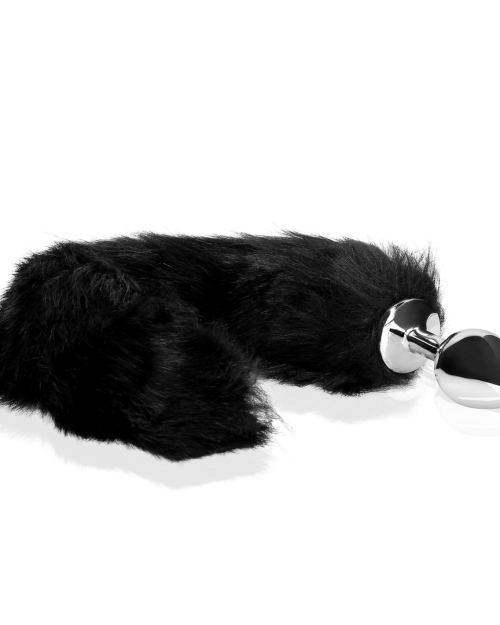 Ouch! Metalen Buttplug Met Lange Staart