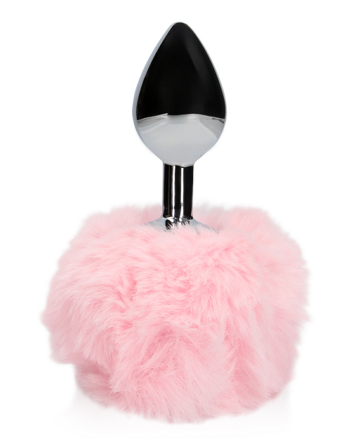 Ouch! Bunny Tail Met Metalen Buttplug