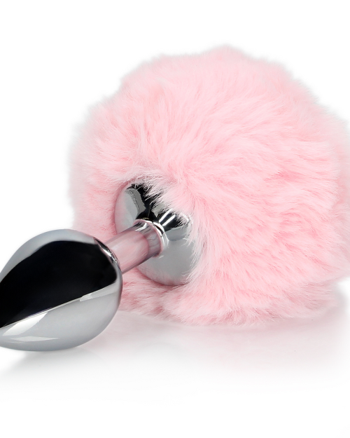 Ouch! Bunny Tail Met Metalen Buttplug