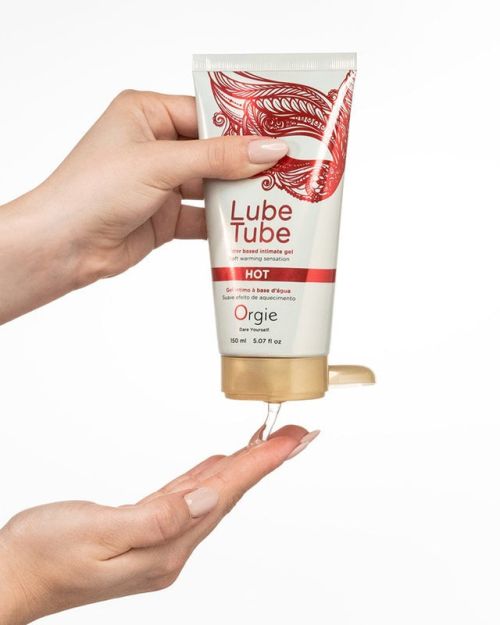 Orgie Lube Tube Hot Glijmiddel 150 ml
