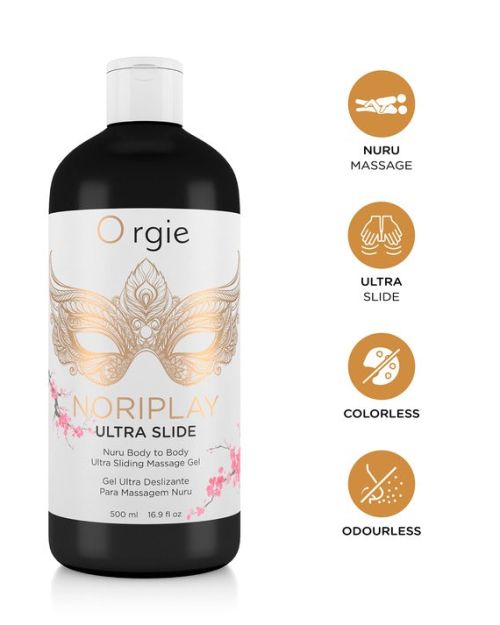 Orgie Nori Play Ultra Slide Nuru Massage Gel 500 ml