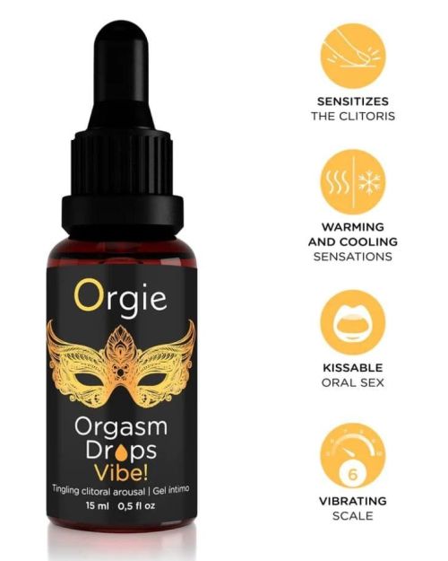 Orgie Orgasm Drops Vibe! 15 ml