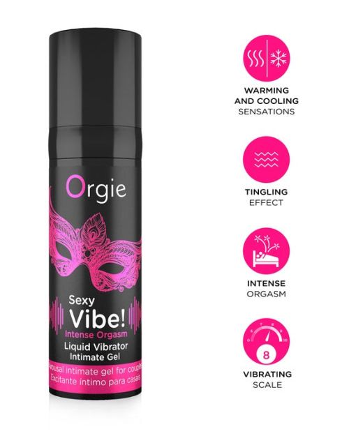 Orgie Sexy Vibe!Â Intense Orgasm Intieme Gel Voor Koppels 15 ml