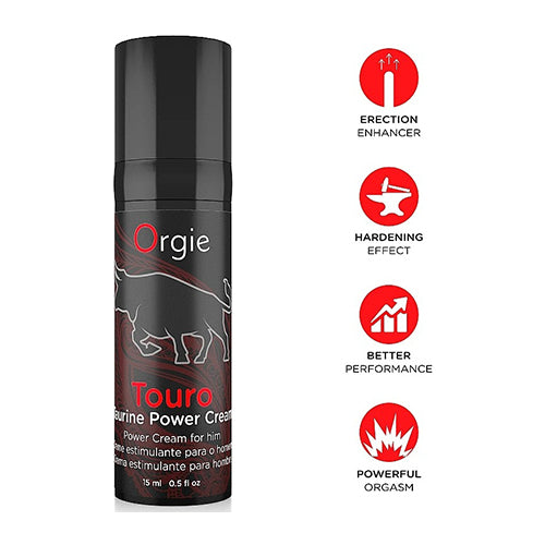 Orgie Touro Taurine Erectie Creme 15 ml
