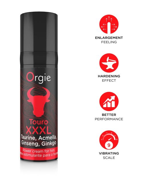 Orgie Touro XXXL Erectie Creme 15 ml