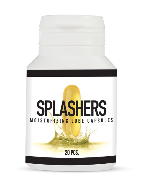 Pharmquests Splashers Glijmiddel 20 Capsules