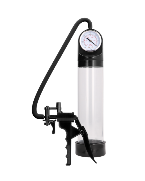 Pumped Elite Penispomp Met Geavanceerde PSI-meter Transparant