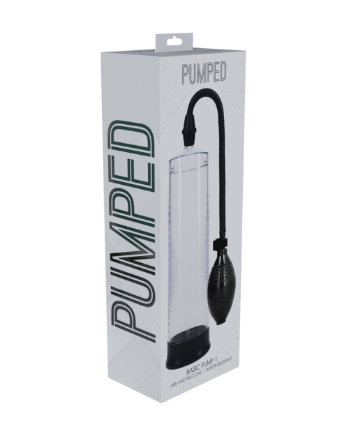 Pumped Penispomp Met Pomp Blauw