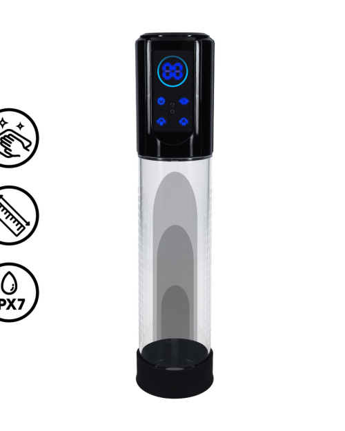 Pumped Megalift Automatische Penispomp Rood