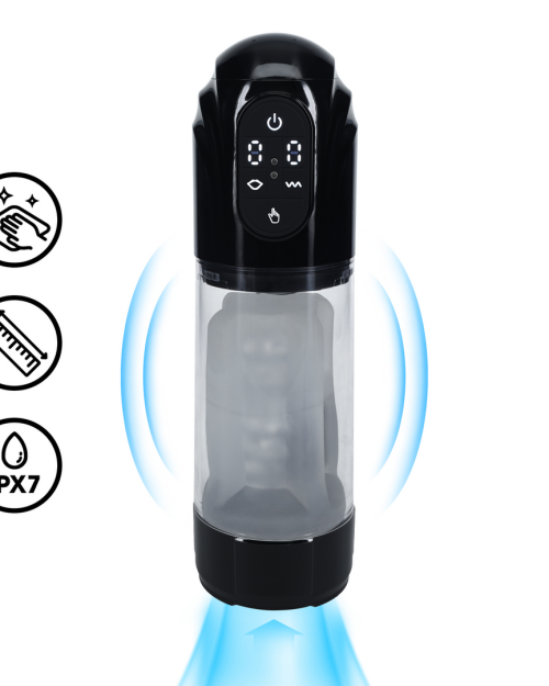 Pumped Technothrust Automatische Masturbator Rood