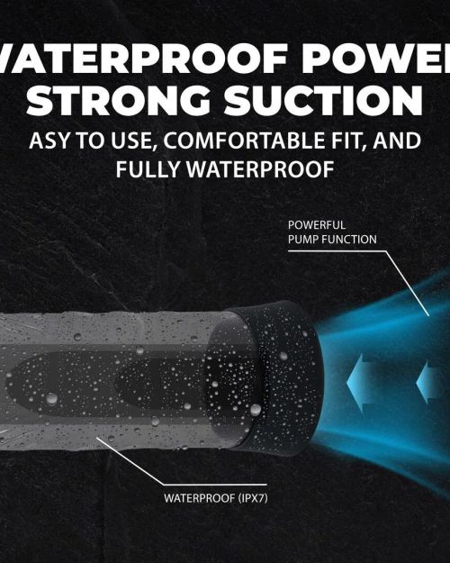 Pumped Cyberpulse Automatische Penispomp Rood