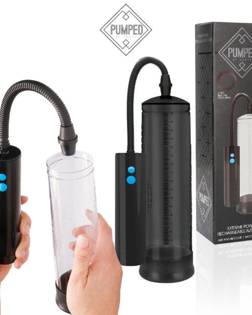 Pumped Extreme Power Automatische Penispomp Transparant