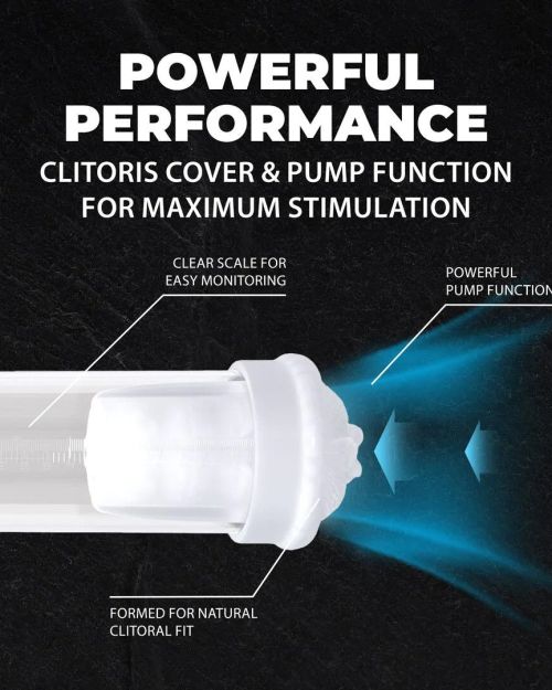 Pumped Hyperlift Automatische Masturbator Blauw