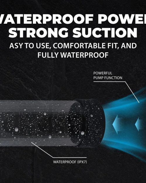 Pumped Megalift Automatische Penispomp Rood