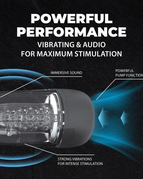 Pumped Sonicpull Automatische Masturbator Blauw