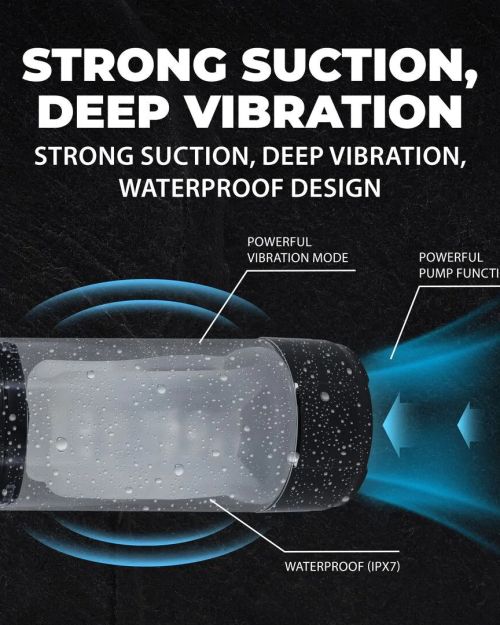 Pumped Technothrust Automatische Masturbator Rood