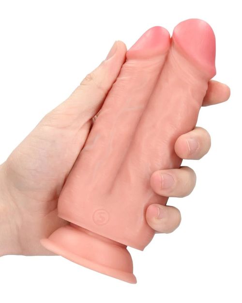 RealRock Two In One Dildo 15 cm