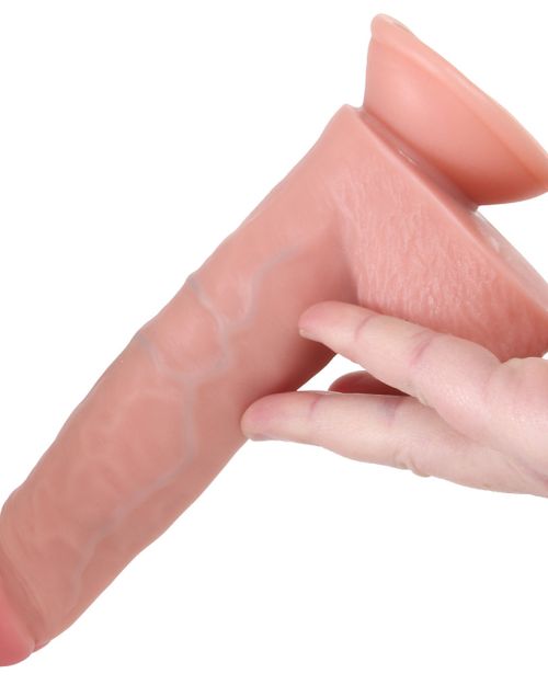 RealRock Vibrerende Dildo 18 cm Beige