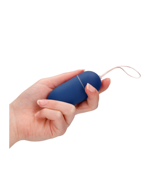 Shots Vibrerend Eitje Blauw 8 cm