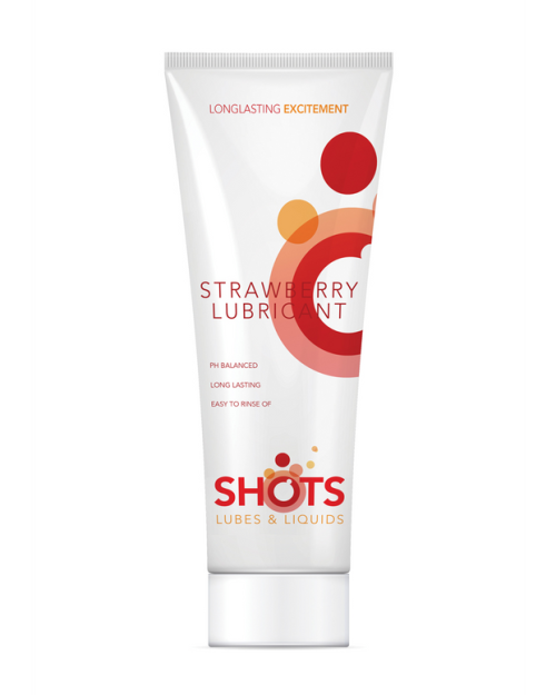 Shots Glijmiddel Met Smaak 100 ml Aardbei