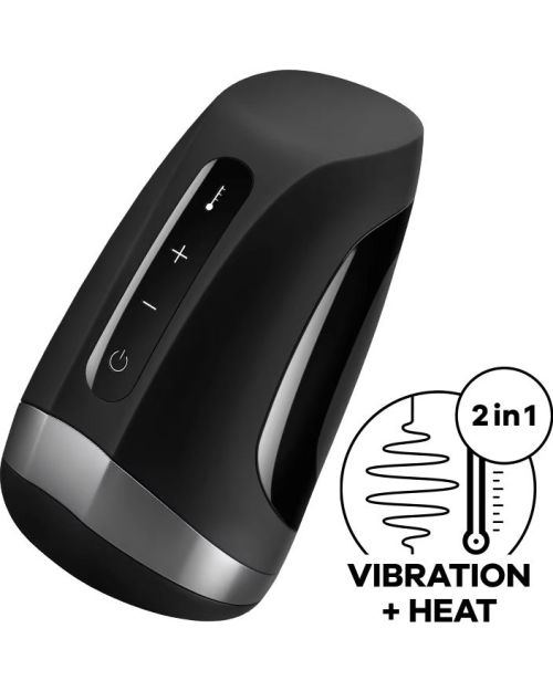 Satisfyer Men Heat Vibration Masturbator