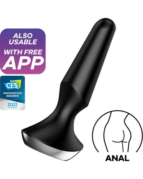 Satisfyer Plug-ilicious 2 Vibrerende Buttplug Met App 13 cm