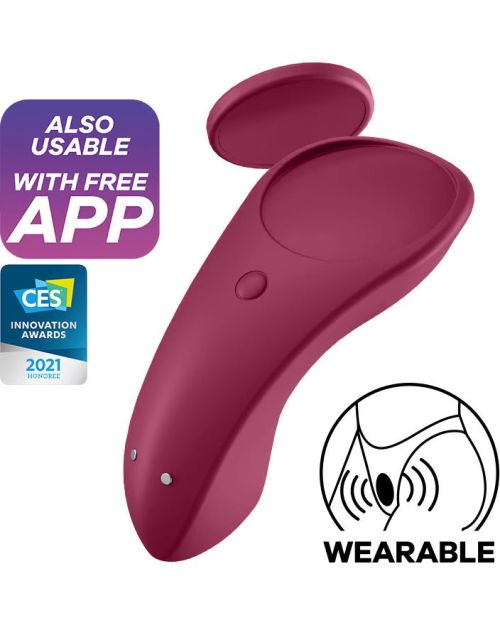 Satisfyer Sexy Secret Panty Vibrator Met App