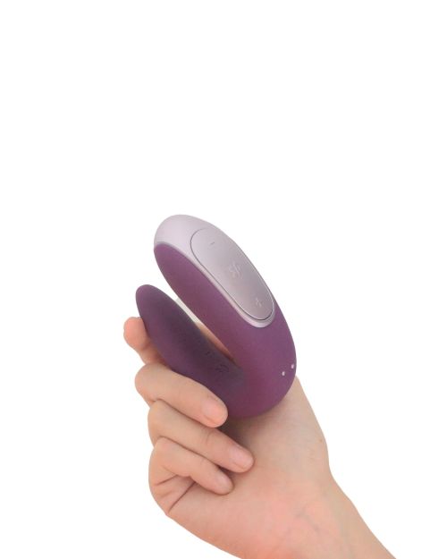 Satisfyer Double Fun Partner Vibrator Met App